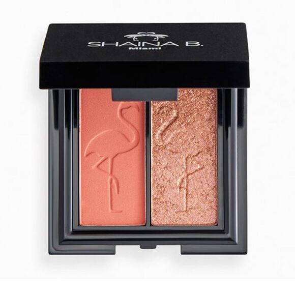 NWT SHAINA B MIAMI B. Free Eyeshadow Duo - Picture 1 of 4